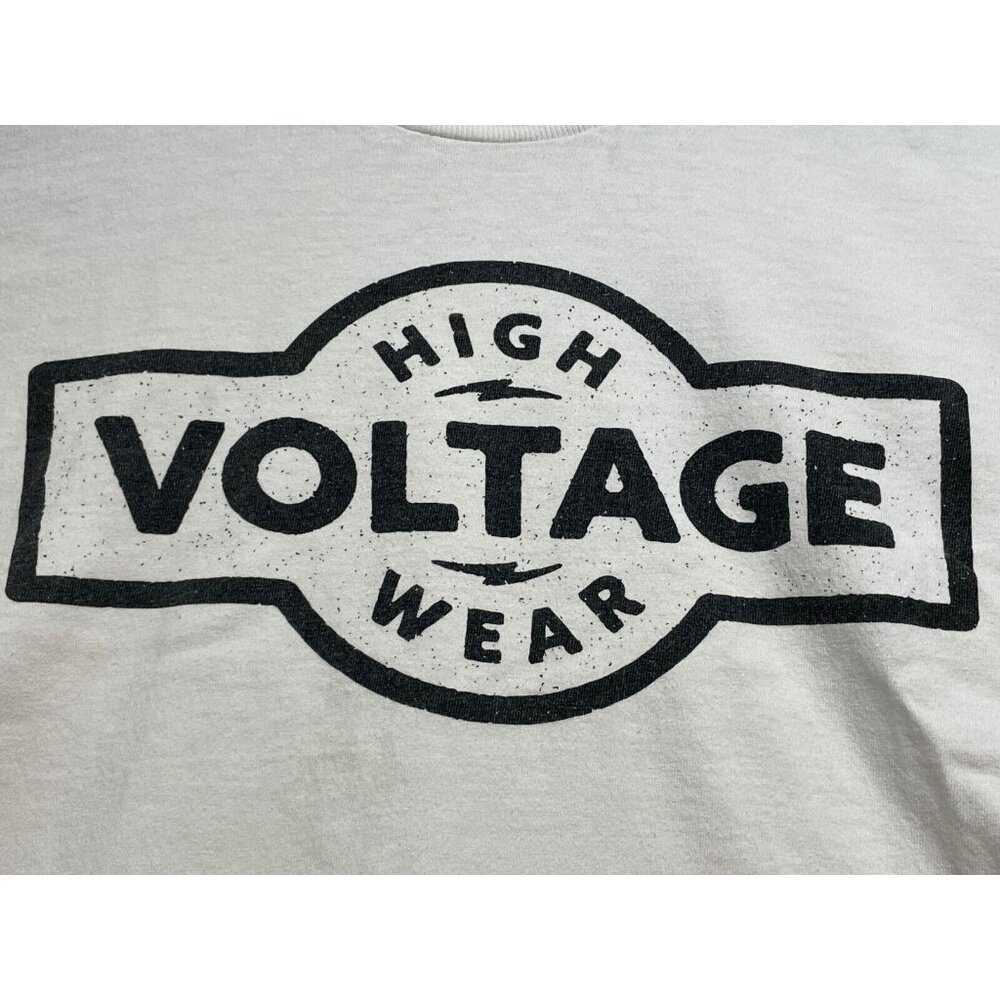 High Voltage Wear shirt mens XL short sleeve Union Made USA set of 2 Bayside - Picture 12 of 16